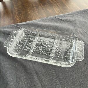 Princess House Fantasia Divided Serving Tray